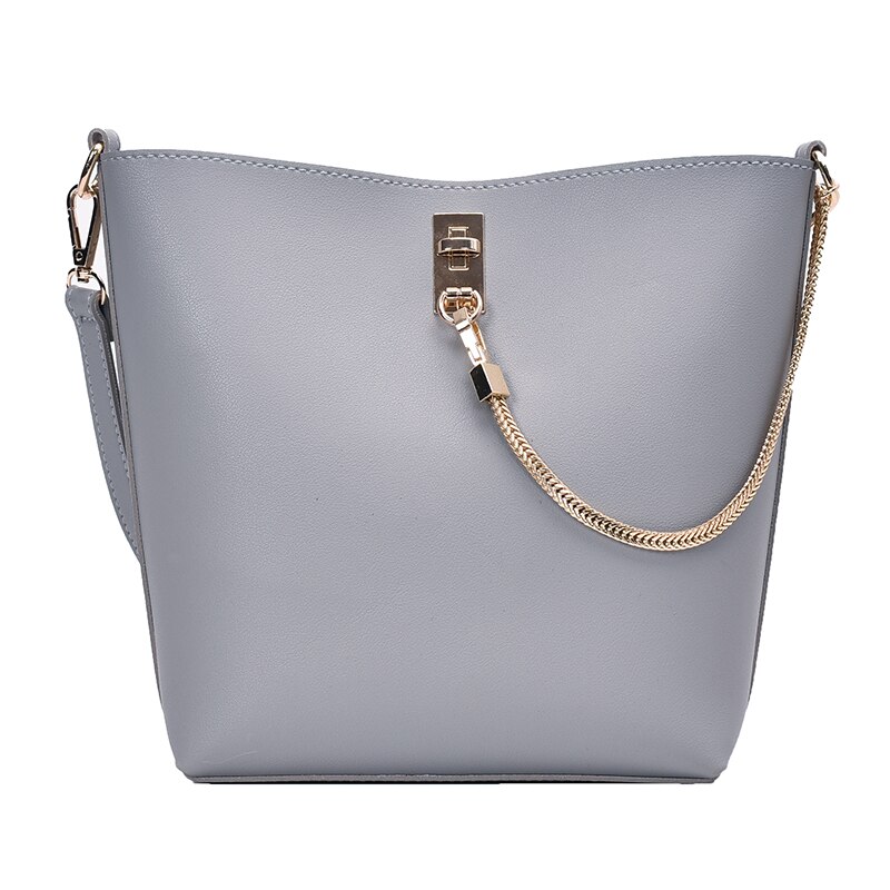 Small Pu Leather Handbags Shoulder Bag Ladies Crossbody Bags for Women Female Bucket Messenger Bag: Blue