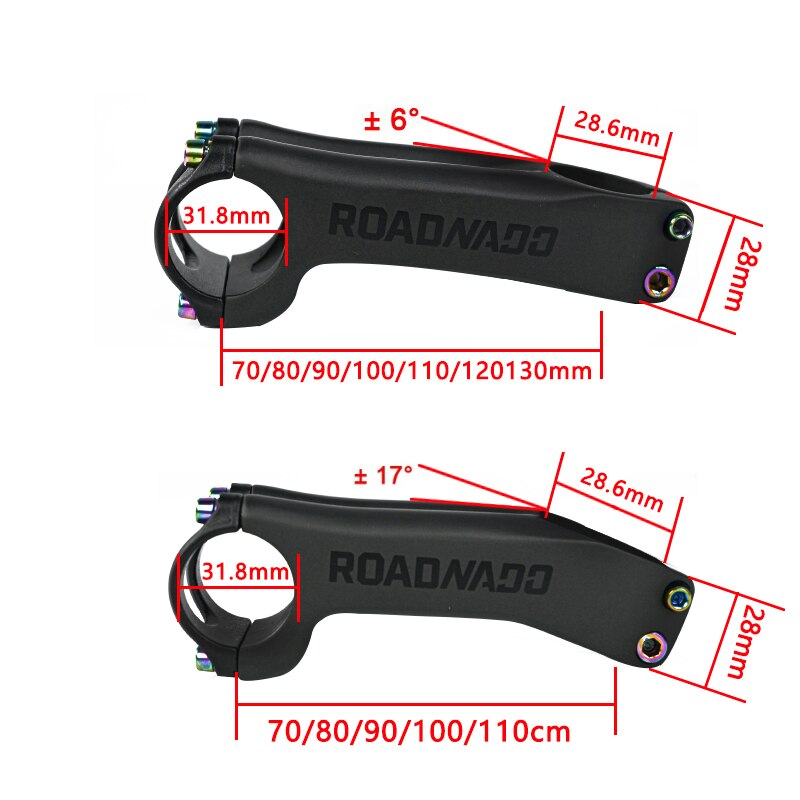 voll Kohlenstoff Fiber Lenker einstellen MTB Fahrrad Lenker + Vorbau 700/720/740/760mm * 31,8mm Mountainbike Aufstieg Bar Stengel