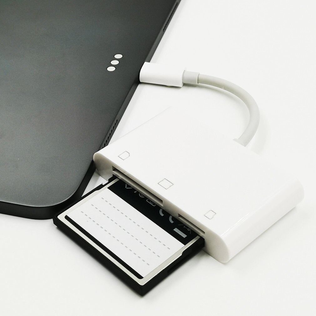 Type-C OTG Card Reader Camera Kit CF TF Mobile Phone Usb Card Reader Usb-C Usb Camera Adapter For Iphone For IOS