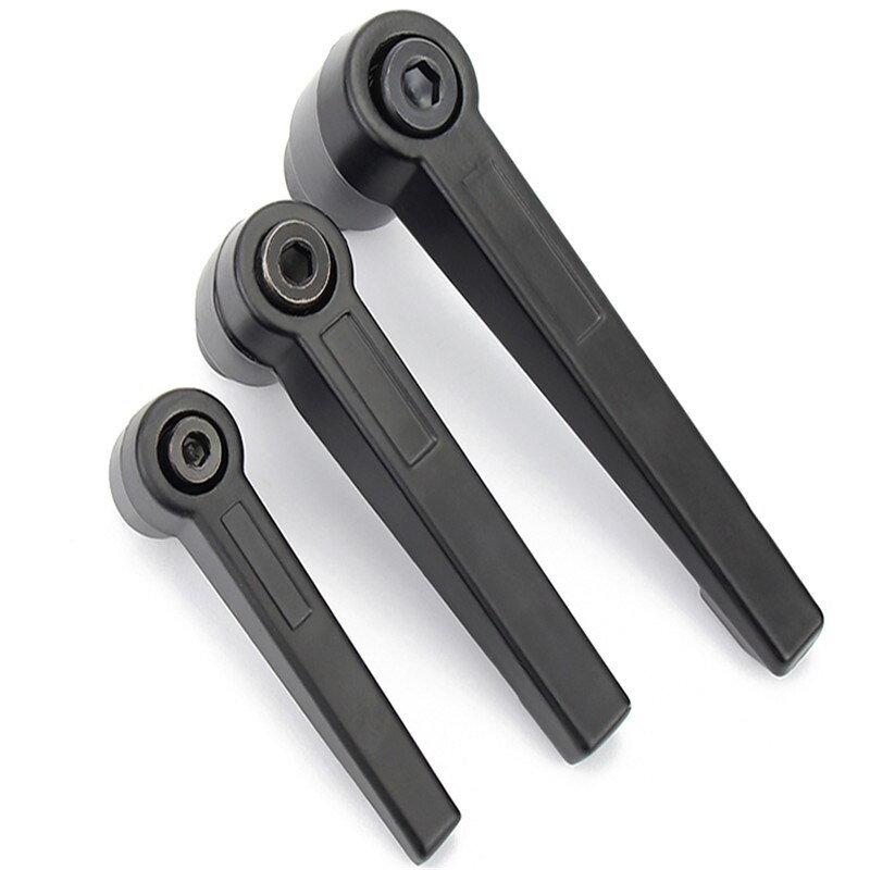 Adjustable locking handle screw self-locking positioning handle L-shaped rotating handle screw nut