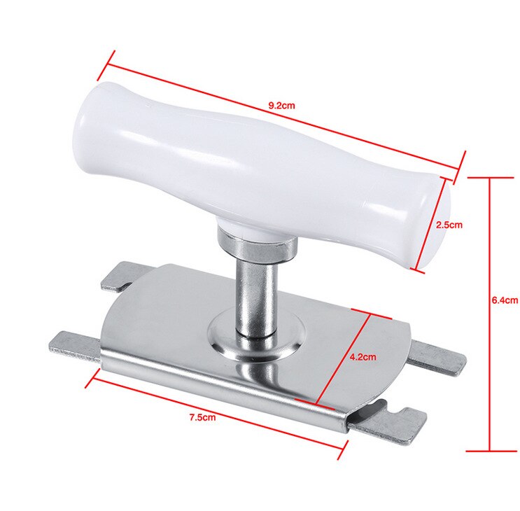 Verstelbare Rvs Flesopener Handig Opener voor Multi-size Blikjes Schroefdop Fles