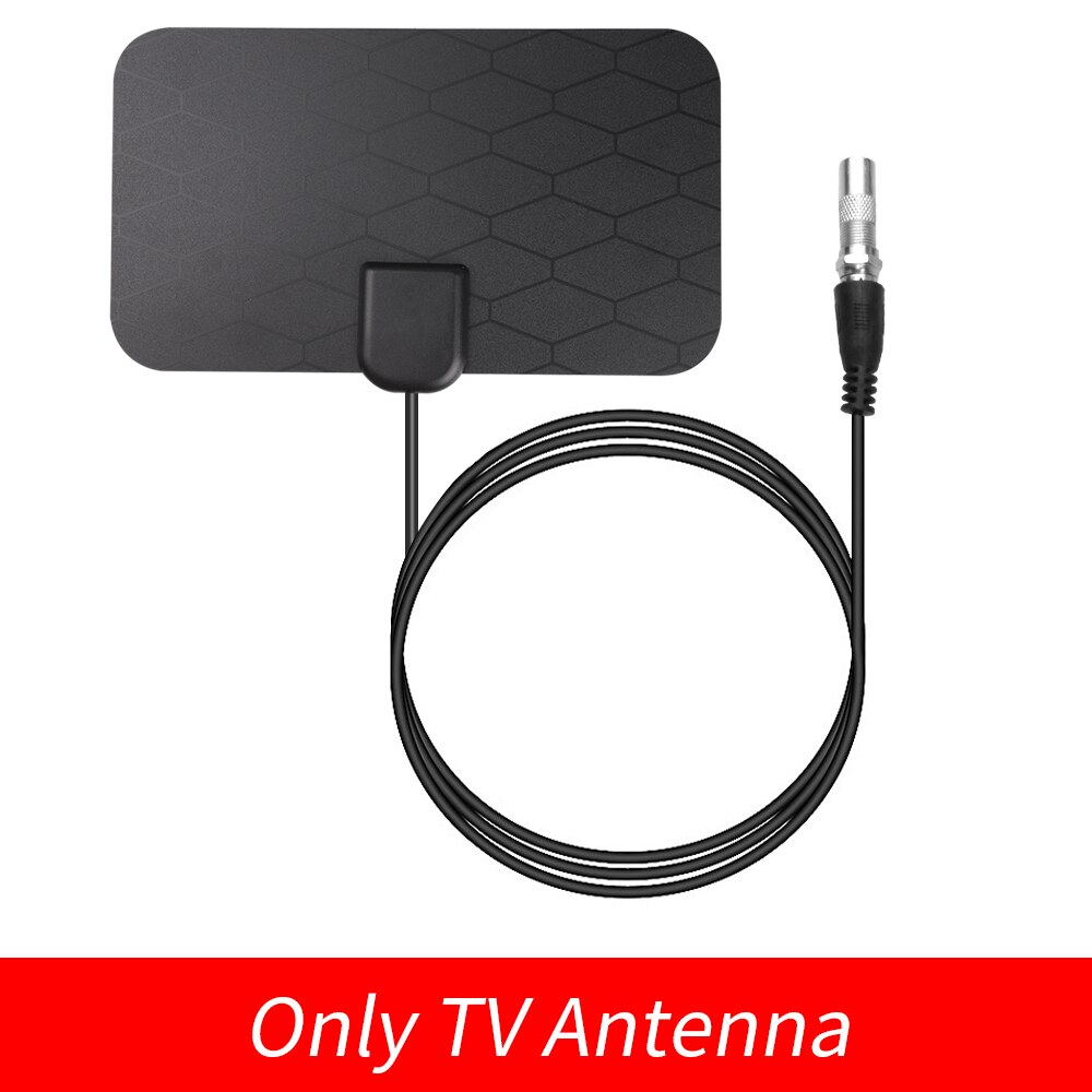 25db high gain hd tv dtv boks digital tv antenne 3000 miles booster indendørs antenne hd tv boks: Kun tv-antenne