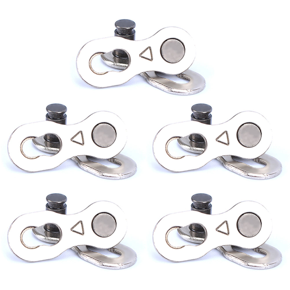 5 Set Bike Connecting Chain Quick Link Connector Bicycle Chain Joint Magic Buckle 6/7/8/9/10/11/12 Speed Cycling Parts: 6 7 8S