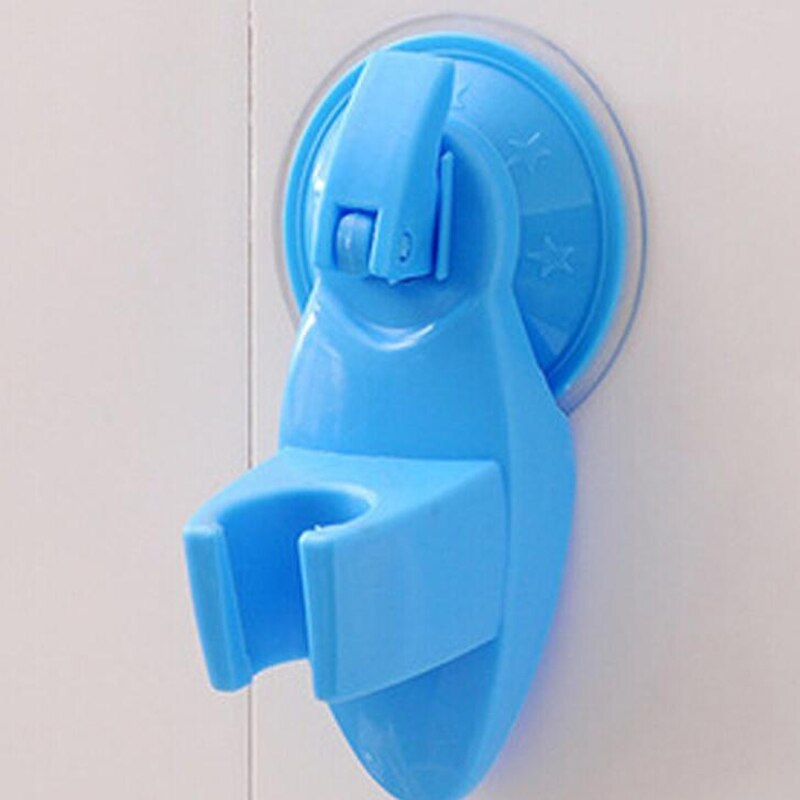 Siège PP puissant Type aspiration | Pièce de douche murale, salle de bains, siège mural, support mandrin, douche, support fixe, accessoires 1 pièce: Blue