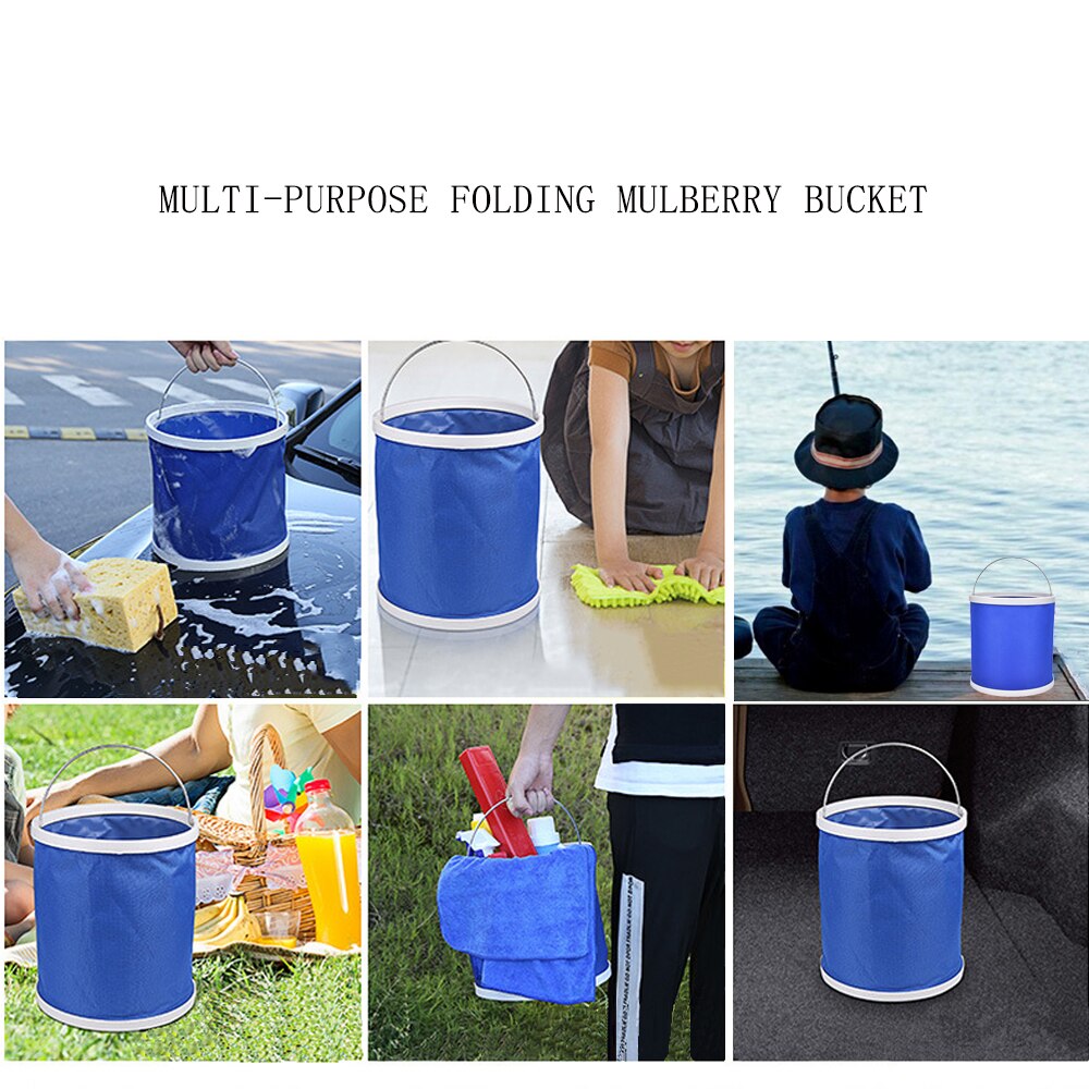 Waterdichte Opvouwbare Emmer Is Handig Milieuvriendelijke Dragen Opvouwbare Emmer Slip Kamp Malzemeleri