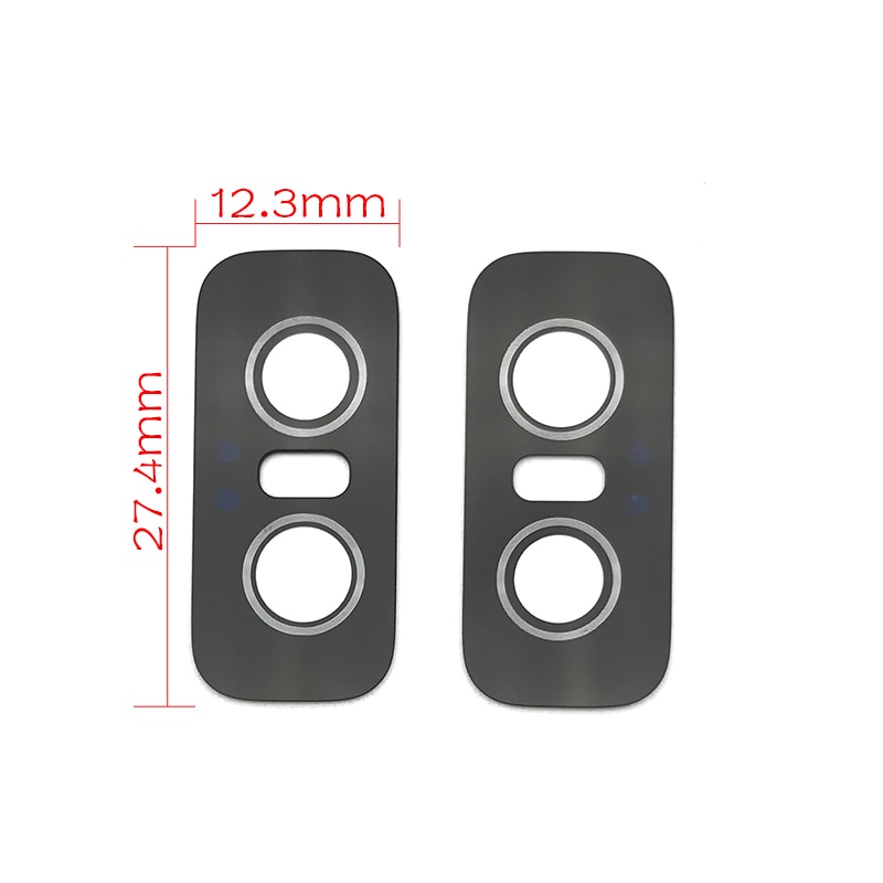 Back Rear Camera Glass Lens For ASUS ZenFone 6 ZS630KL With Adhesive Repacement Parts
