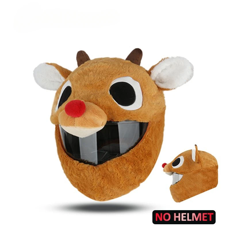 Motorradhelm-Abdeckung, Motorradhelm-Abdeckung, Motorradhelm-Zubehör, geeignet für Integralhelme mit Querschnitt: Orange