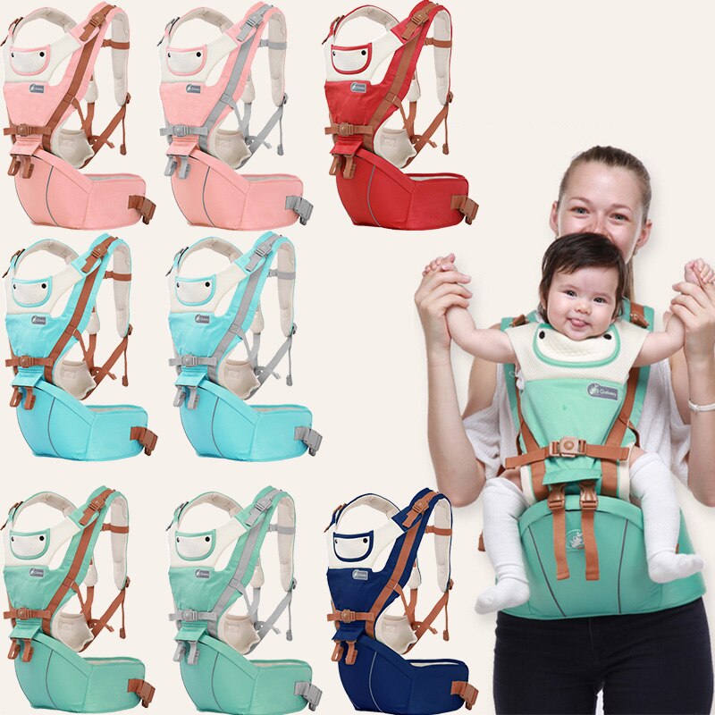 Ergonomische Draagzak Baby Baby Heupdrager Carrier Voorkant Ergonomische Kangoeroe Draagdoek draagdoek voor Baby Reizen