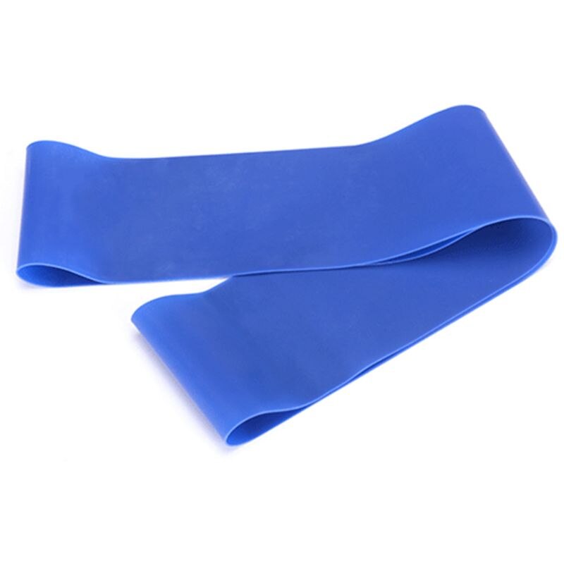 Ben røv latex modstandsbånd træning fitness yoga stretching loops home gym: Blå