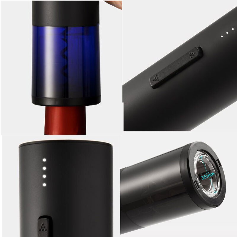 Abridor de botellas automático, sacacorchos eléctrico para vino tinto, herramientas de Bar, accesorios de cocina