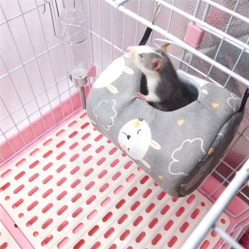 Gaiola macia da cama da cobaia para o hamster mini animal ratos ninho de rato cama casa do hamster pequenos animais de estimação produto