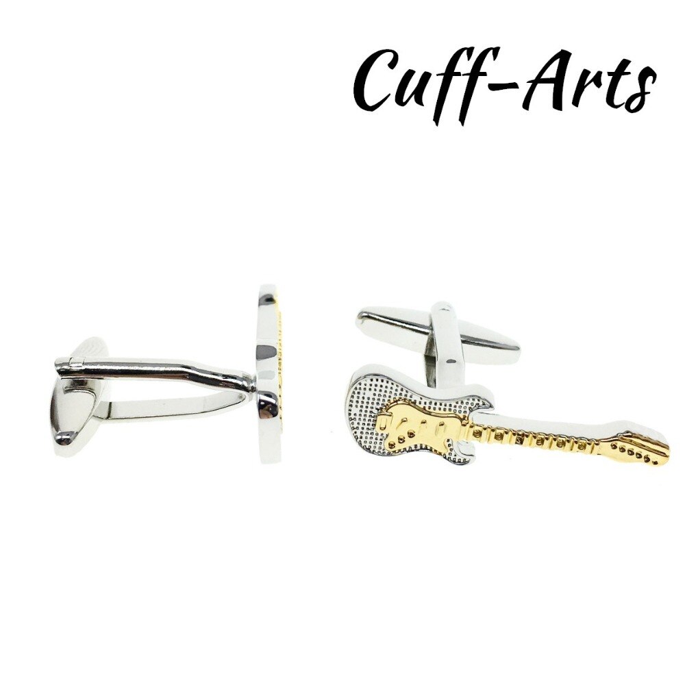 Cuffarts エレキギターカフス 男性シャツアクセサリーカフスブートンデマンシェットフランス Croatie カフス C10168