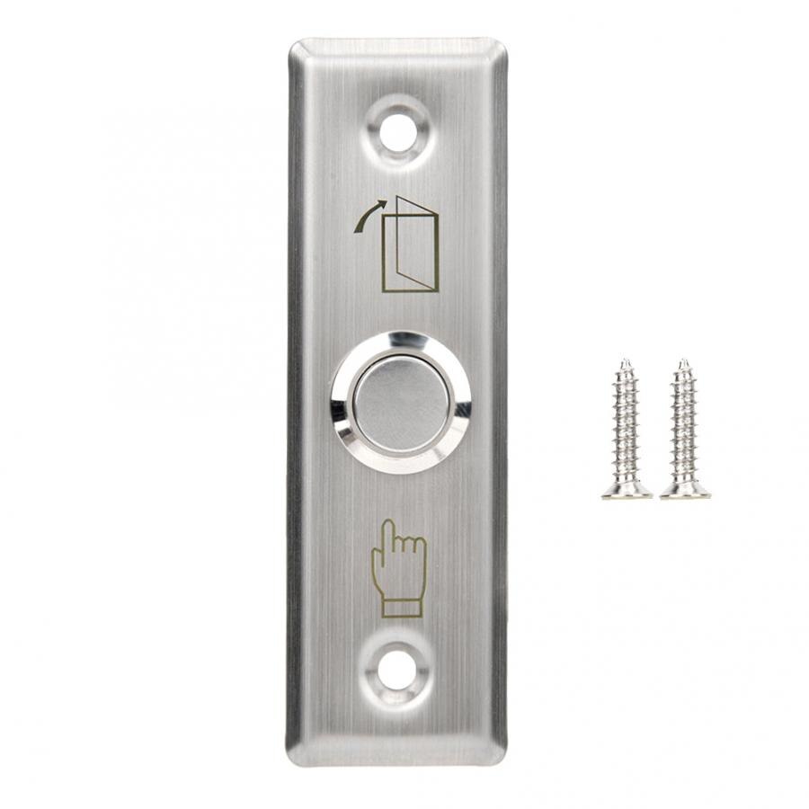 Access Control Kits 12V Door Access Control Switch Stainless Steel Exit Push Release Button