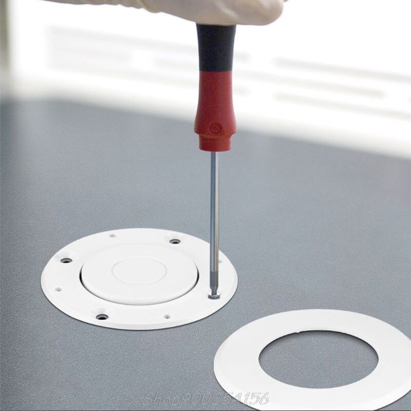 Pop-up In-Desk Slot USB 2.0 3 Ports Hub Splitter Adapter for Laptop PC Computer S02 20