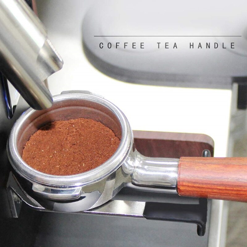 Machine à café expresso professionnelle, filtre sans fond 58MM en acier inoxydable, avec 2 tasses et 1 panier filtrant inclus