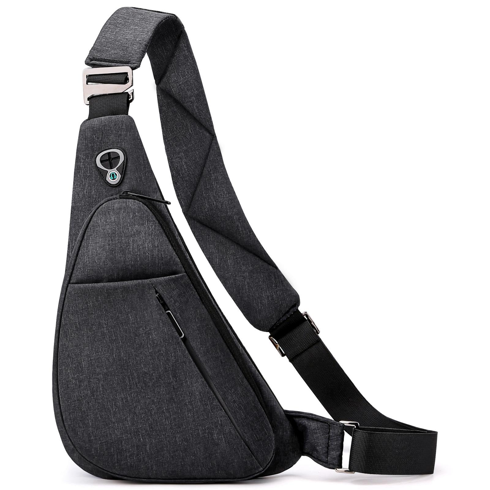 Sling Bag - Anti-diefstal Crossbody Schoudertas voor Heren en Dames Sling Chest Crossbody Tas voor Reizen, Sport, Werk Casual Dagrugzak