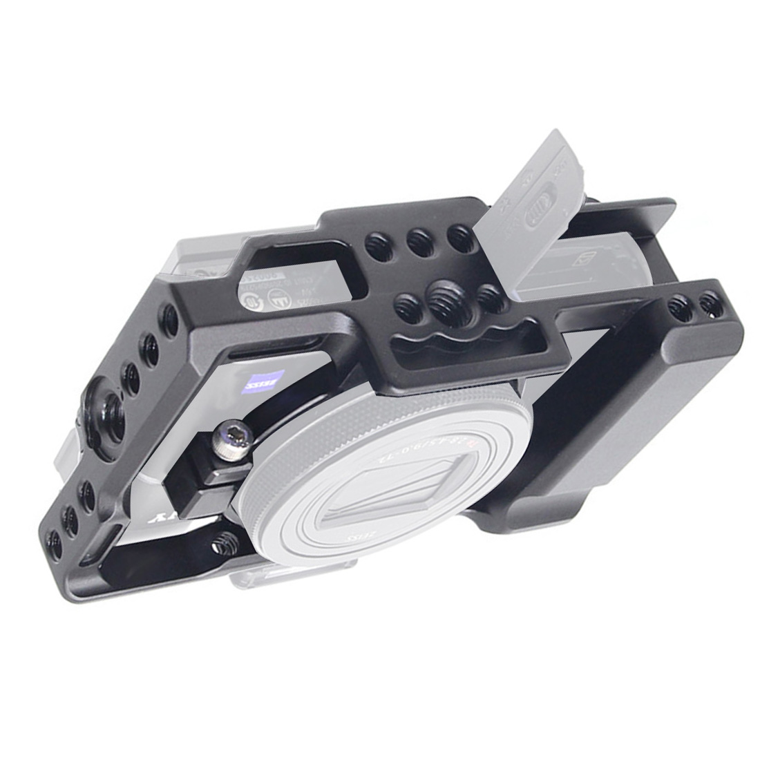 RX100 Vlog Camera Cage for Sony RX100 III IV V VI VII Camera Stabilizer 1/4 3/8 Mount for RX100 M3 M4 M5 M6 M7 Protector Case