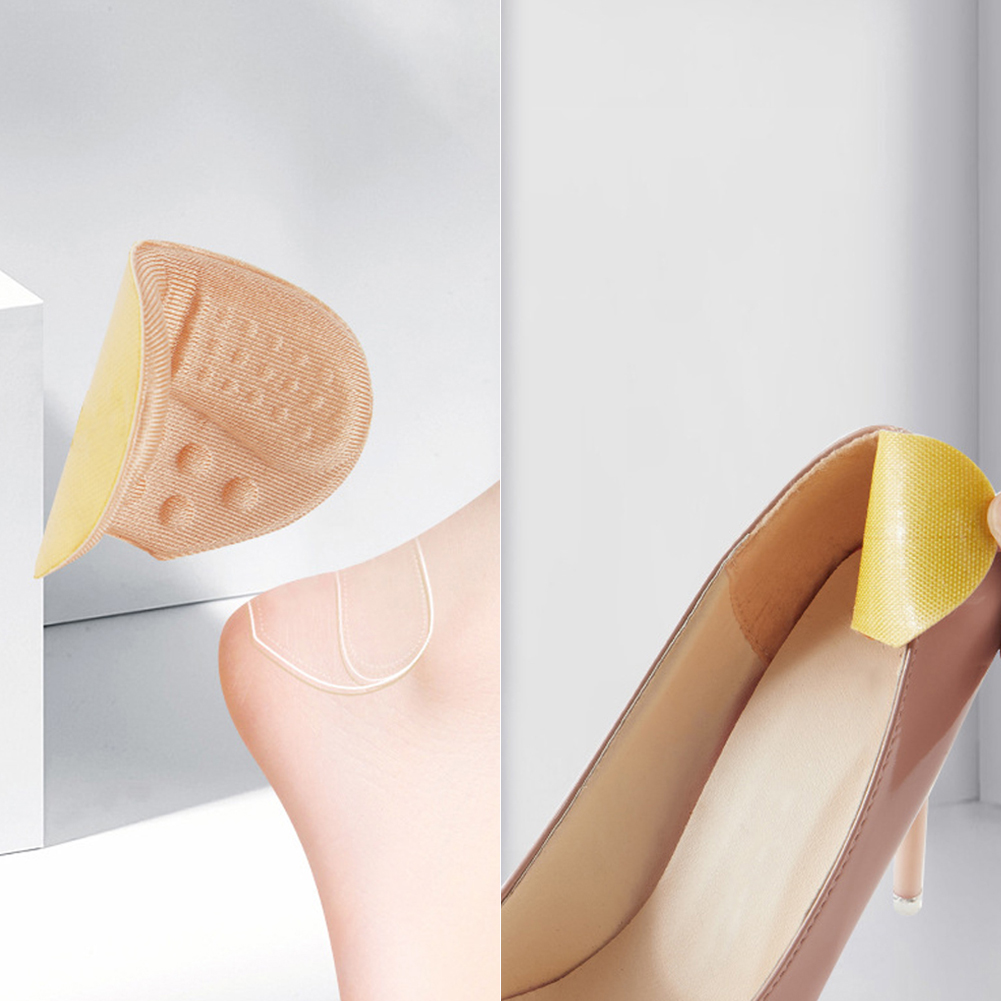 Plantillas para zapatos de tacón alto para mujer, almohadillas adhesivas de tamaño ajustable, Protector de empuñaduras, pegatina para aliviar el dolor, cuidado del pie