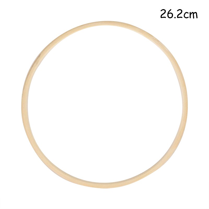 10-40cm Holz & Eisen goldene Kranz garland Hochzeit dekoration Baby dusche Floral kranz Braut hoop Home garten party blume decor: wood hoop 26cm