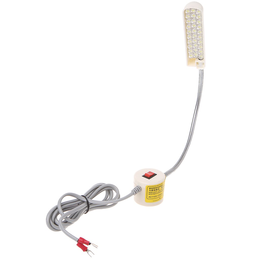 110-250V 30 Led Naaimachine Light Werken Zwanenhals Lamp Met Magnetische Voet: 1AA600185