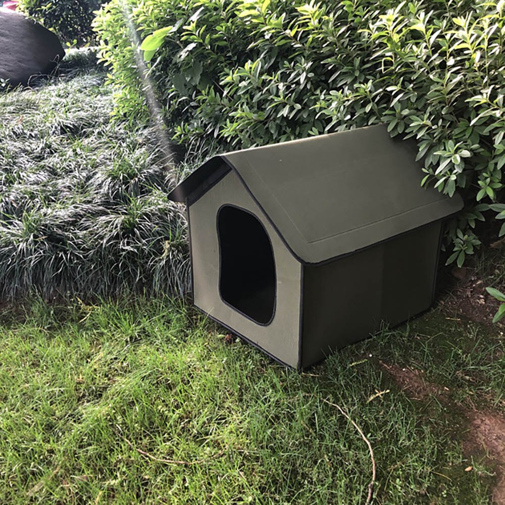 Korrosionsbeständig fastkväll hundgård kennel regnskydd skydd hus typ hund hus regntåligt solskydd utomhus stort hund hus
