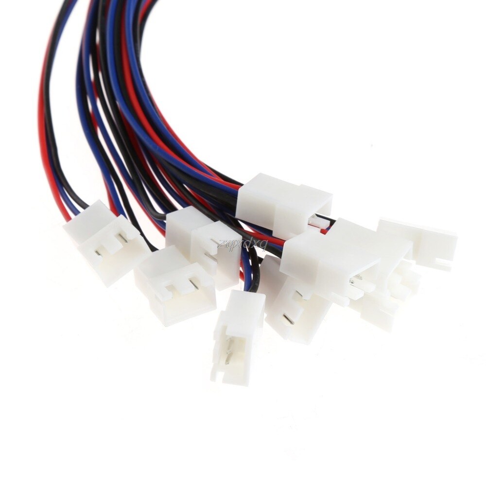 10 kpl jst-xh pistoke 2s lipo-tasapainojohdon jatkojohto 22cm rc-autolentokoneiden elektroniikkavarastoon