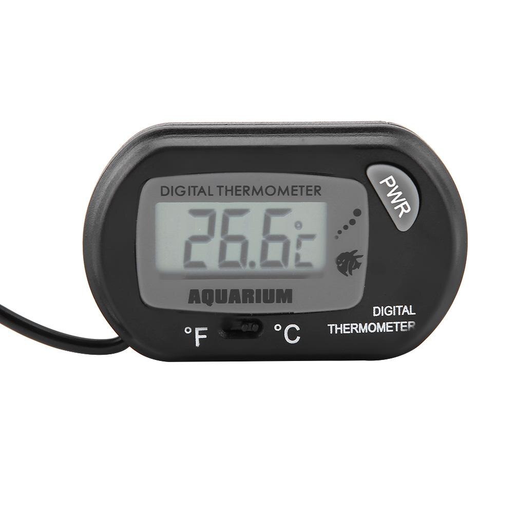 Zerodis LED Digital electrónica temperatura ajustable calefacción Digital acuario termómetro medidor de temperatura