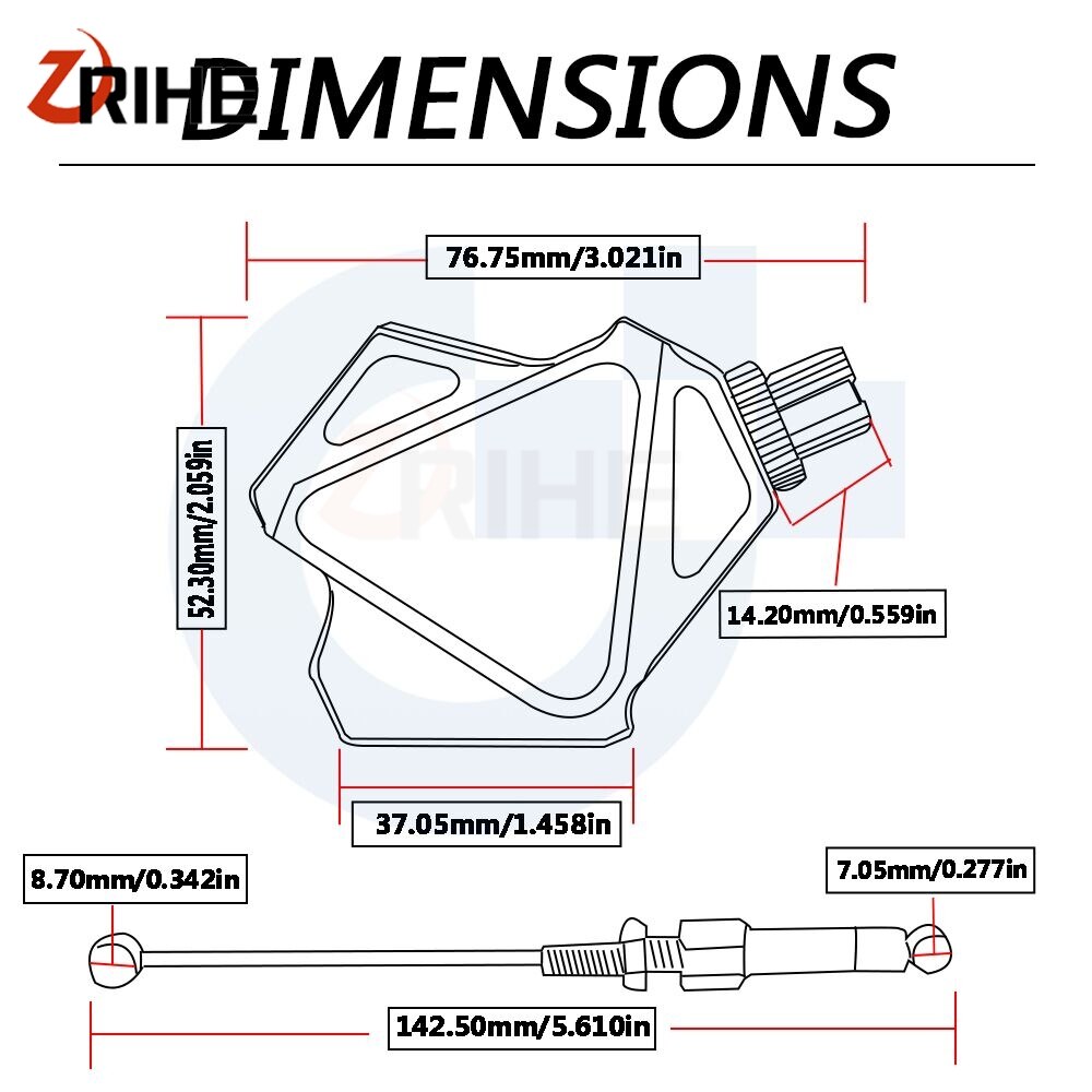 For YAMAHA XT Z660 600 Z ZE TENERE XTZ660 TENERE Stunt Clutch Pull Cable Levers Replacement Easy System Easy Pull Clutch Lever