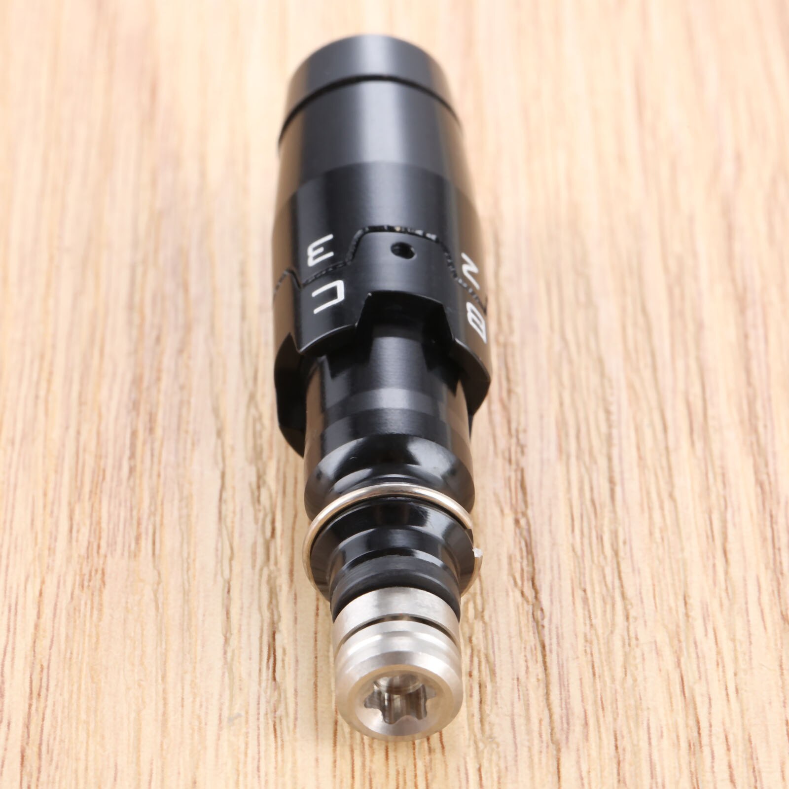 Zwart Aluminium Legering Golf Shaft Adapter Sleeve Golf Mouwen Vervanging Voor Titleist 917H Hybrid 0.370 "Tip Grootte