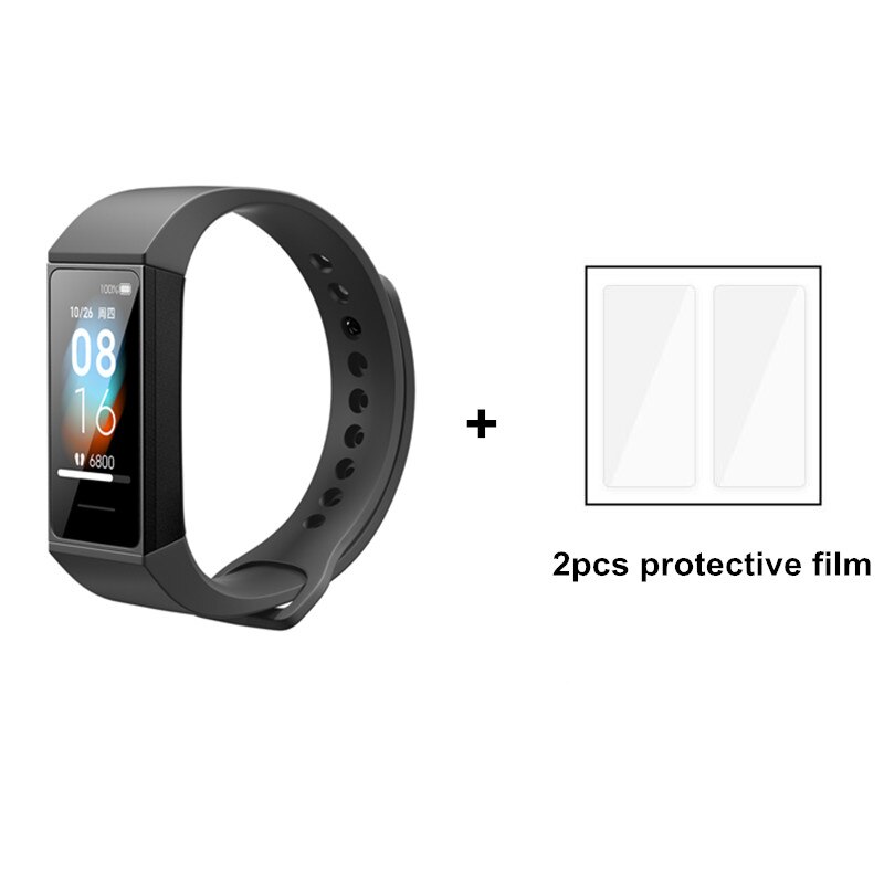 Xiaomi-pulsera inteligente Redmi Band Original, brazalete de Fitness con pantalla táctil a Color de 1,08 pulgadas, Control del ritmo cardíaco y de la música: add films