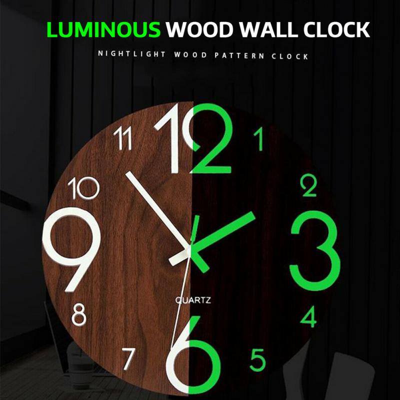 Horloge murale numérique suspendue en acrylique 3D, silencieuse, lumineuse, moderne bricolage avec chiffres numériques, pour bricolage