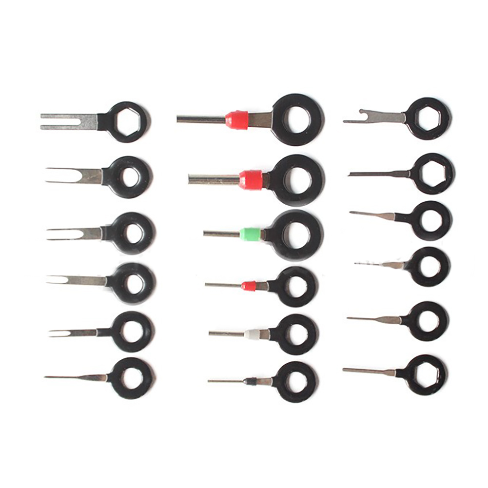 18 Pcs Car Wire Harness Plug Terminal Extraction Pick Connector Pin Remove Tool Set