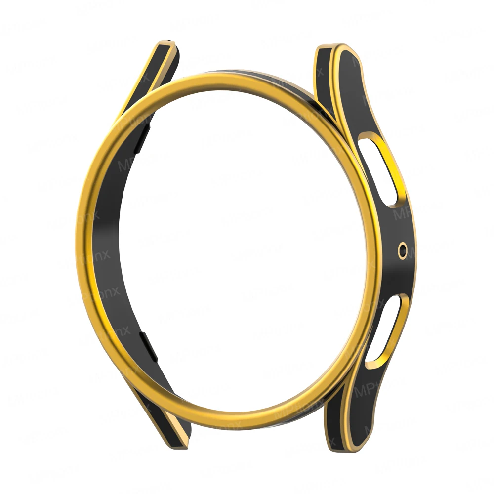 Case voor Samsung Galaxy Watch 5 40 mm 44 mm Screenprotector PC Hard Bumper Rondom Shell voor Galaxy Watch 5 Pro 45 mm Cover: WHITE / 4-6.9 Inches