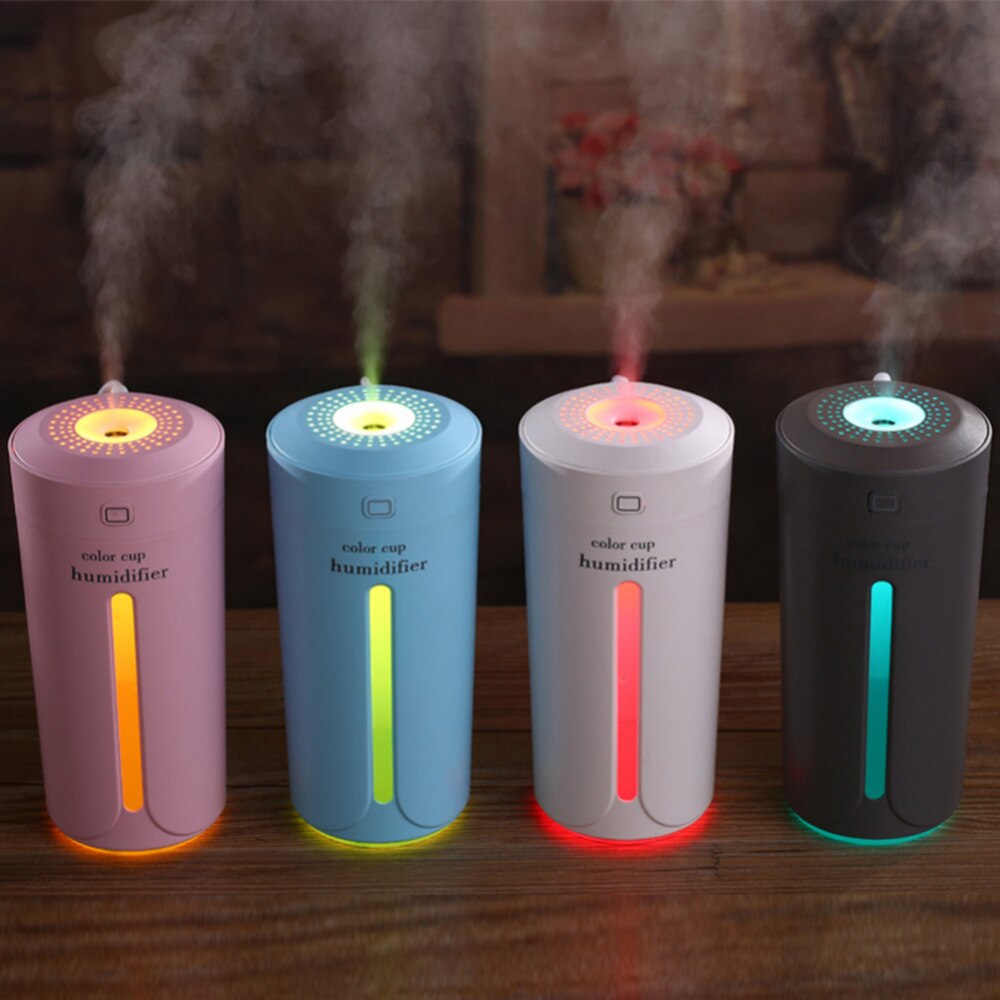USB LED Ultrasonic Family Car Humidifier Air Distributor Purifier Nebulizer Batch