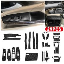 Voor Honda Accord Carbon Fiber Stijl Auto Interieur Kit Cover Trim 29Pcs Auto-interieur Stickers
