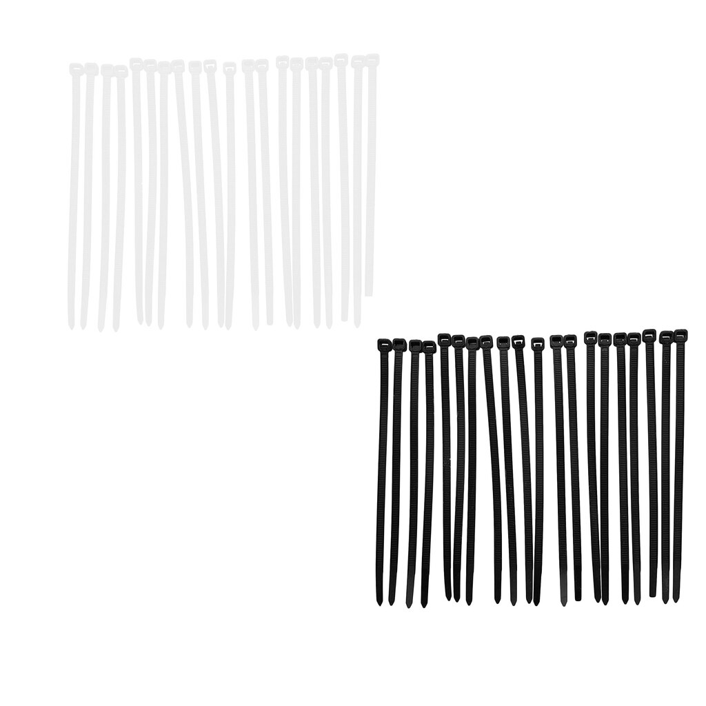 20 piezas bridas de nailon resistentes a los rayos UV, largas y anchas, Extra grandes, con cremallera, correa de envoltura de Cable