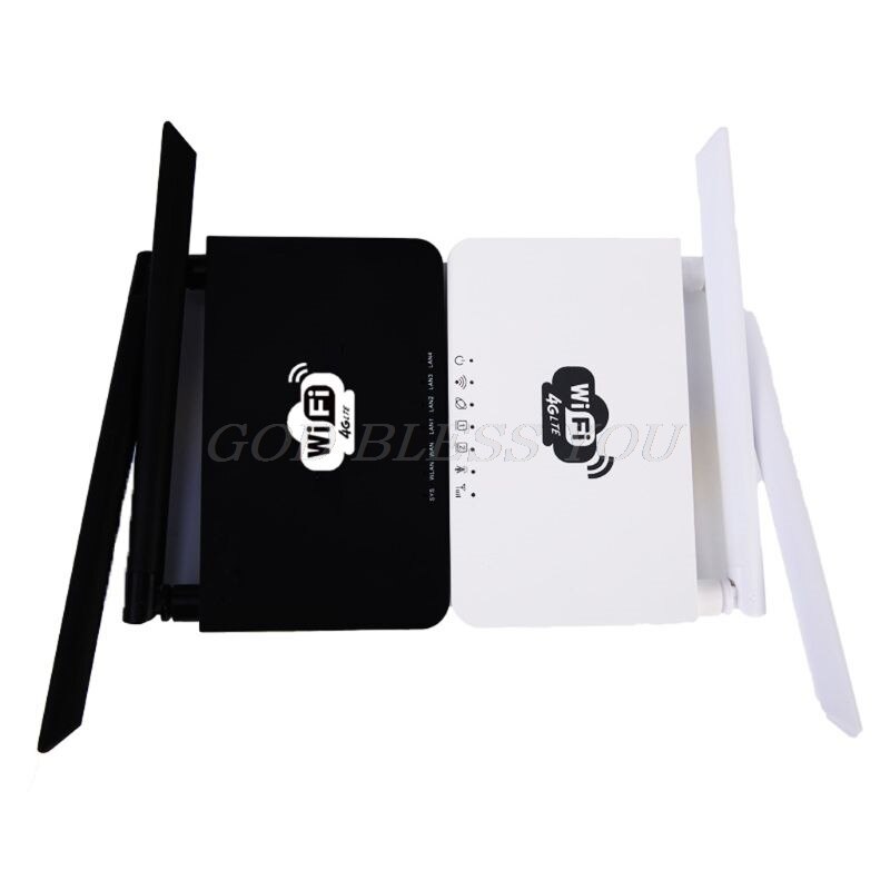 EU kabellos CPE 3G 4G Wifi Router Tragbare Tor FDD LTE WCDMAGlobal Entsperren Externe Antennen SIM Karte Slot schwach/LAN Hafen