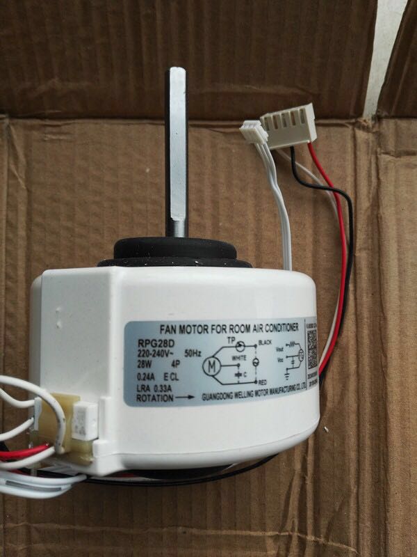 Nowy dla silnik klimatyzatora RPG28D (RPG28D-6) RPG26M wentylator silnik klimatyzatora dobra praca