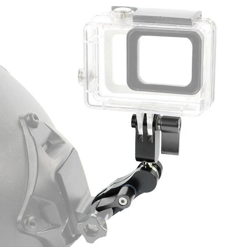 Waterdichte Handheld Onderwater Sport Selfie Stick Monopod Pole Met 360 Graden Metalen Mounts Adapters Helm