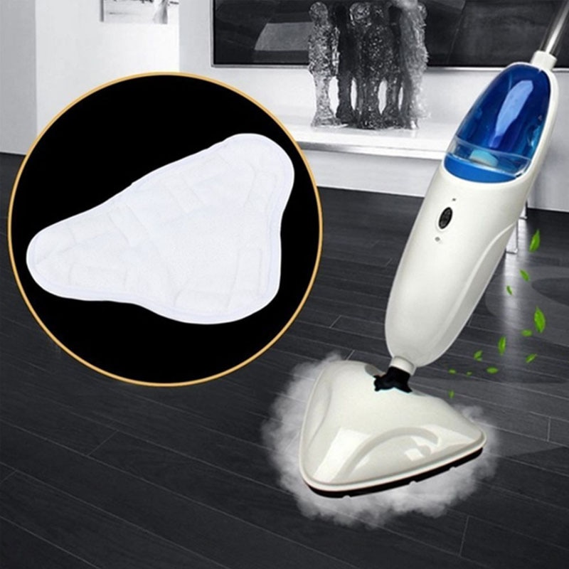 Cabezal de mopa de microfibra, almohadilla plana triangular, paño de limpieza, cubierta de repuesto para Shark H20 H2O X5, accesorios de limpiador a vapor, 1/2/3 piezas