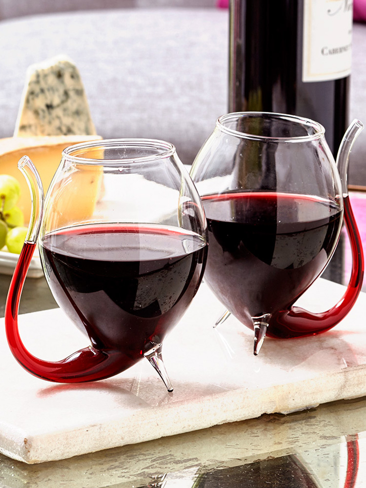 nordycki kreatywny kubek niekapek lampka robić czerwonego wina sok napój kufel robić piwa ręcznie ciepła odporne na wysoką temperaturę szklane bar osobowość kieliszek robić wina