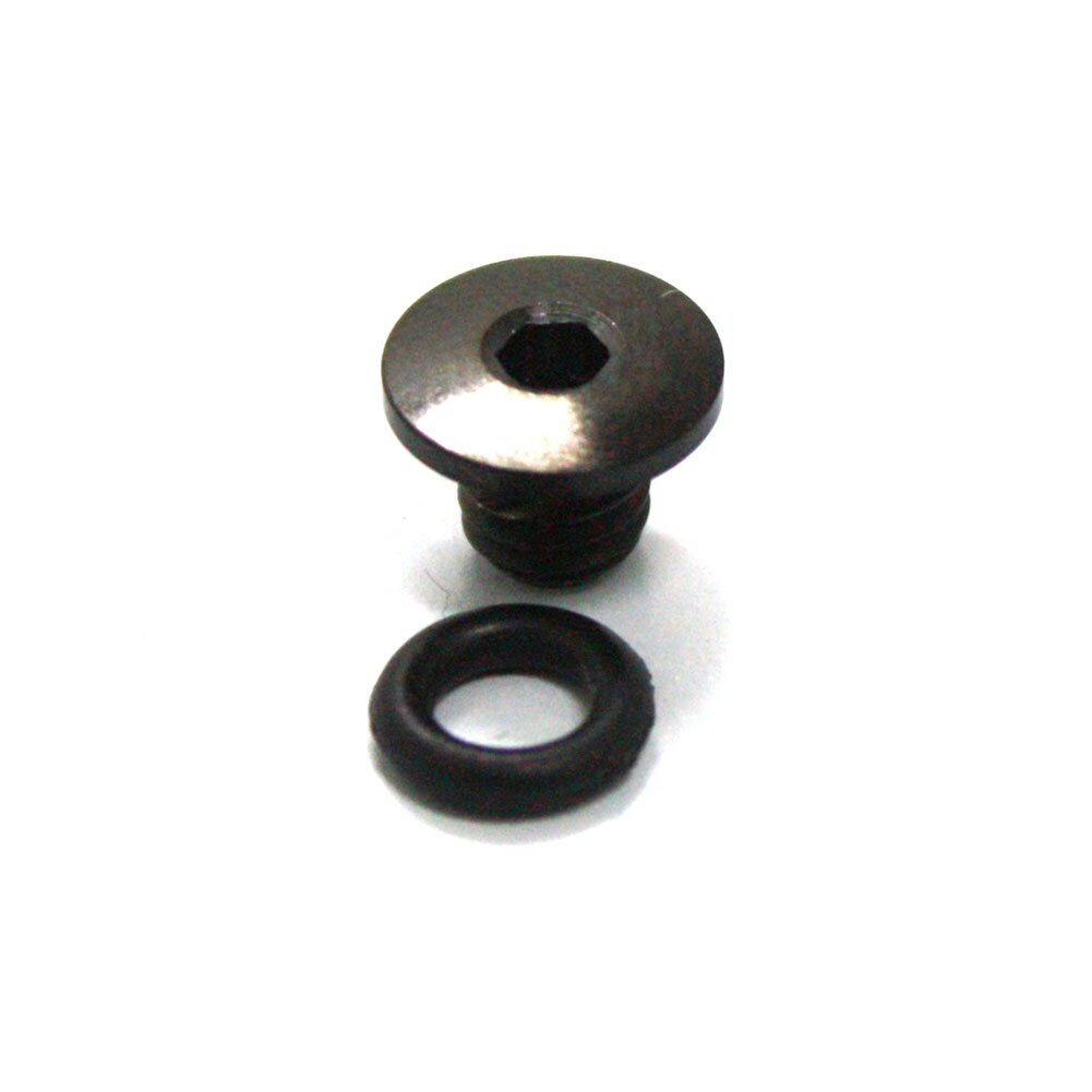 M5 wioślarz odpowietrznik śruba tytanowa o-pierścień dla-Shimano XT SLX Zee Deore LX stalowy stalowy wioślarz naczynie olejowe MTB kolarstwo szosowe Accs