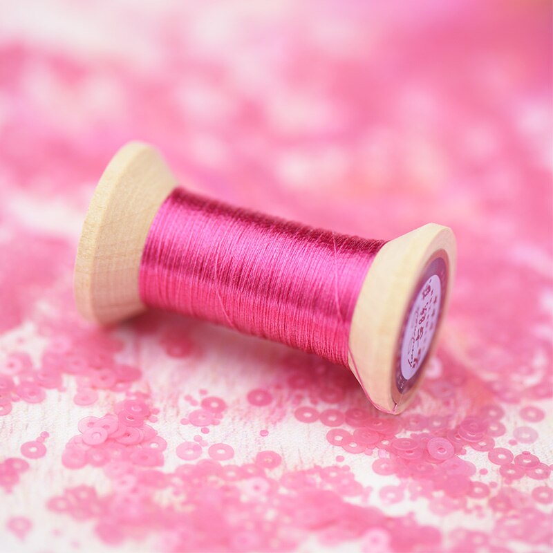 lovely peach series of Gold Line/French embroidery thread/embroidery spool/colorful gold embroidery thread/ /50 meters/piece: 3