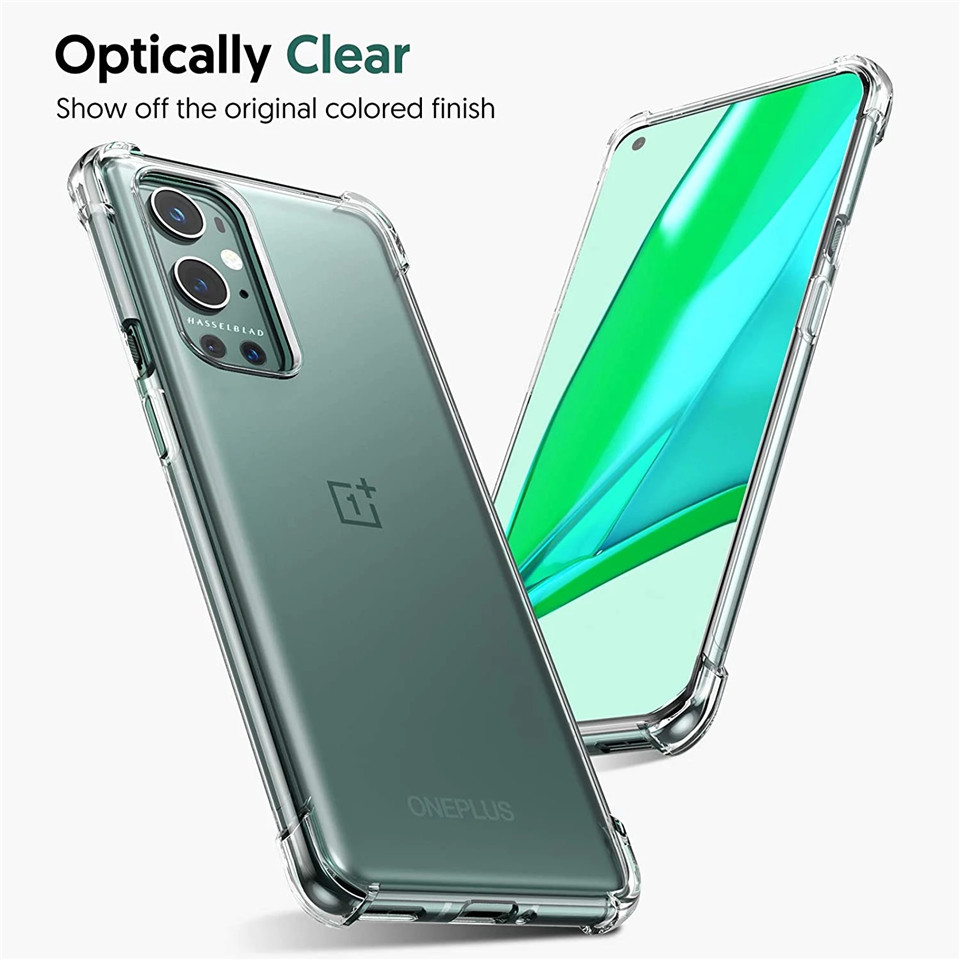 Funda transparente para teléfono móvil, carcasa protectora de silicona transparente para Oneplus 9 Pro One Plus 9RT 9R 8 8T 2 5G CE N10 N100 N200, accesorios para teléfono