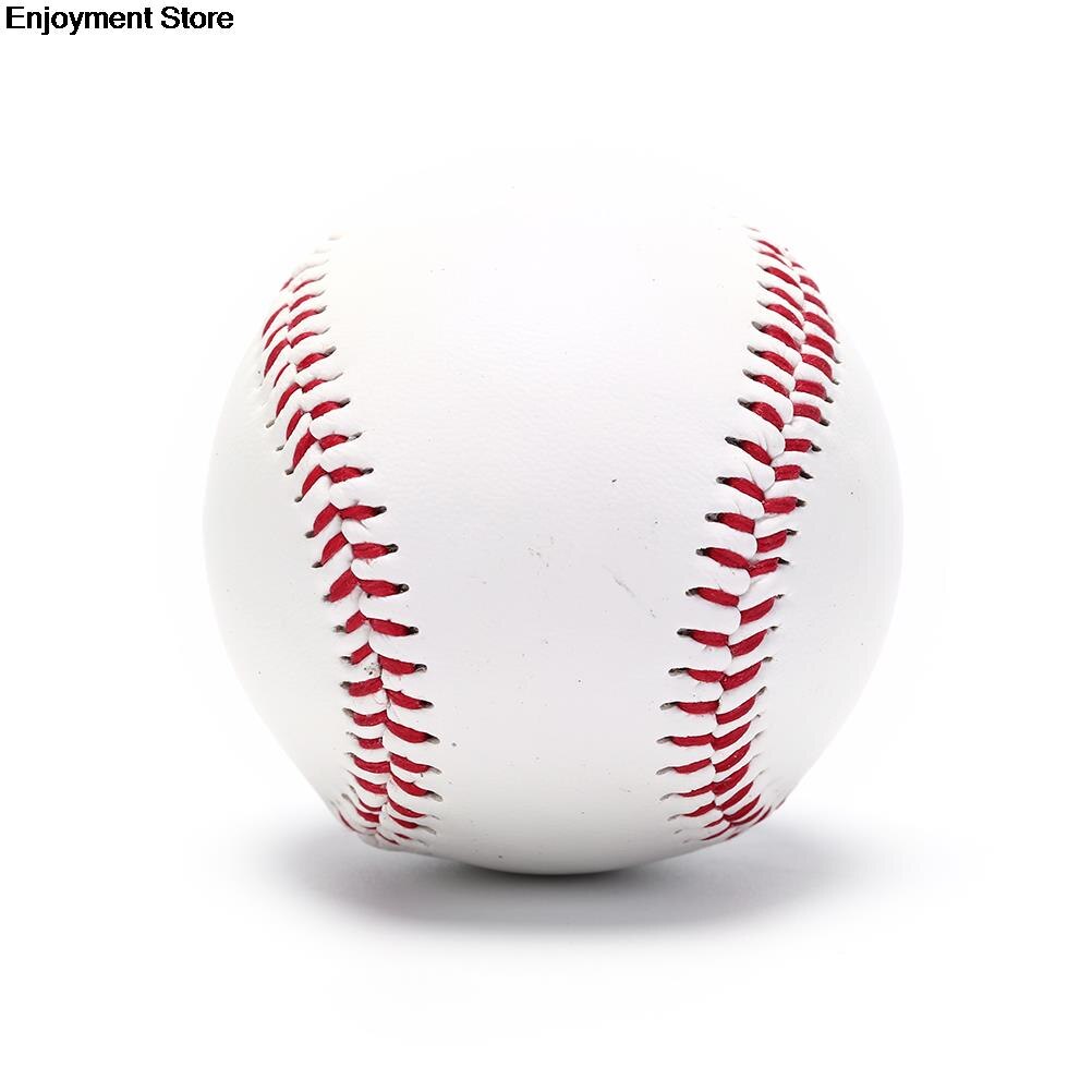 9&quot; Handmade Baseballs PVC Upper Rubber Inner Hard/Soft Baseball Balls Softball Ball Training Exercise Baseball Balls