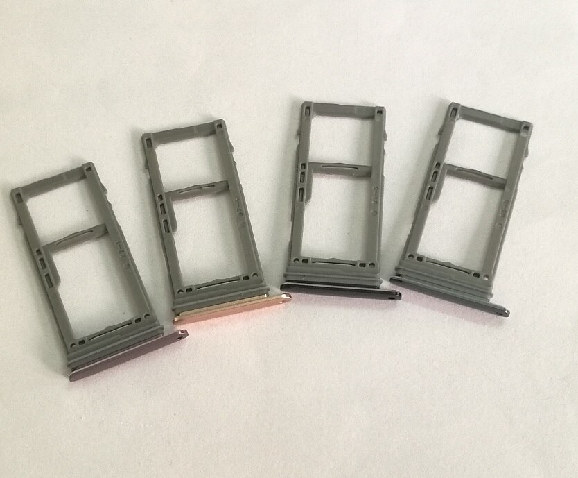 50pcs/lot For Samsung Galaxy S9 S9 Plus Single/ Dual Sim Card Reader Holder Sim Tray Replacement Part