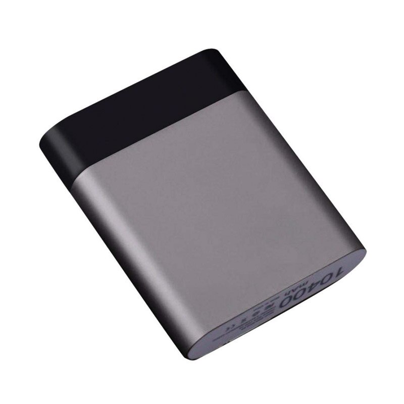 Cor Aleatoriamente DIY 4X18650 Baterias de Banco de Potência Caso Shell Box Para Carregador de Telefone 10400 mah banco de Potência Da Bateria tampa Da Caixa de armazenamento