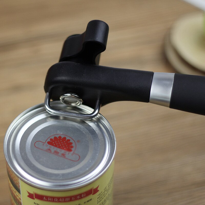 Tin Can Opener Stainless Steel Head Simple Opener Fruit Can Knife Bottle Opener Tool Stainless Steel CE