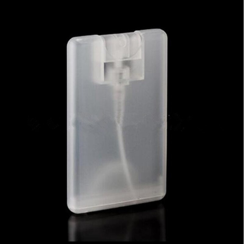 2pcs/lot 20ml Plastic Spray Perfume Box Card Moisturizing Perfume Spray Bottle Perfume Refillable Perfume Spray Bottle