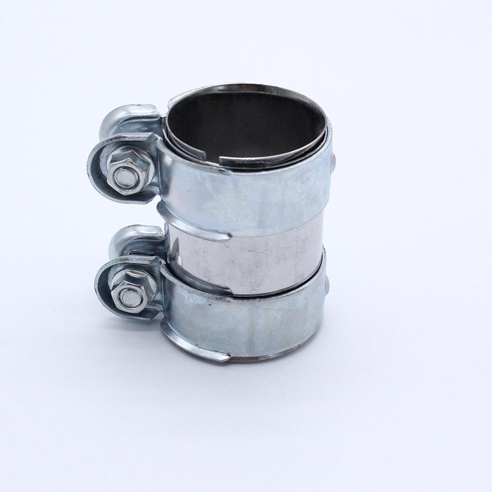 Exhaust Clamp 60mm Front Exhaust Sleeve Connector Clamp Exhaust Flange Made From Heavy Duty Mild Steel